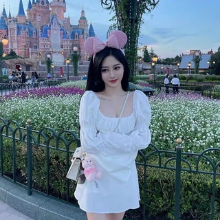 ĐẦM CỔ U TAY PHỒNG