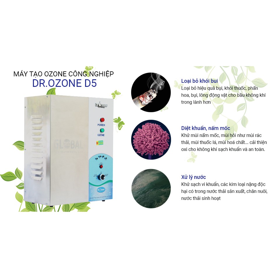 Máy ozone công nghiệp D5