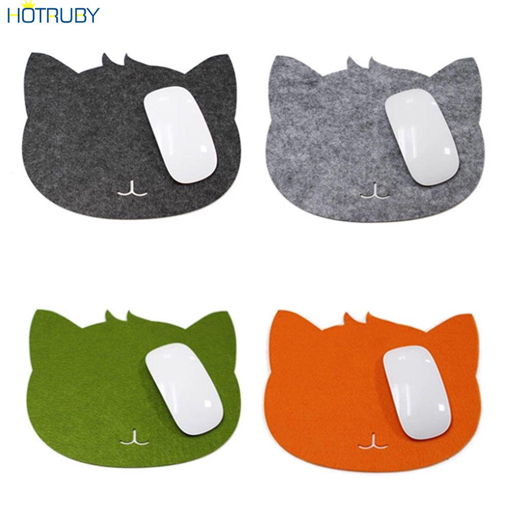 Miếng lót chuột máy tính hình mặt mèo chống sốc tiện dụng