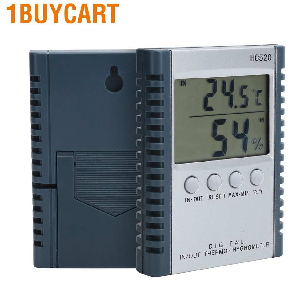 Máy Đo Nhiệt Độ Và Độ Ẩm Kỹ Thuật Số 1buycart Lcd Ngoài Trời Và Ngoài Trời