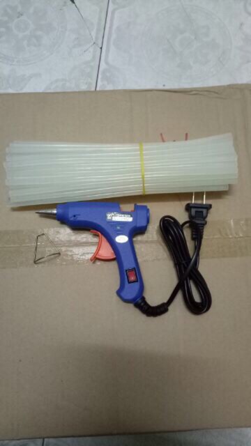 combo 10 cây keo nến nhỏ+ 1 súng bắn keo nến nhỏ 20w