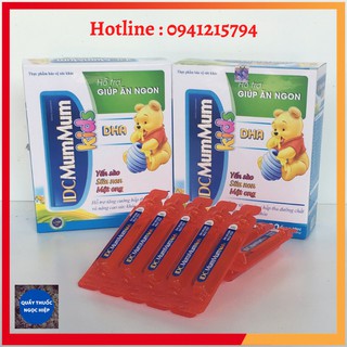 [FREE SHIP - HÀNG CHÍNH HÃNG] GIẢM, BIẾNG ĂN - IDC MUM MUM - KÍCH THÍCH TIÊU HÓA - GIÚP ĂN NGON - HỘP 20 ỐNG