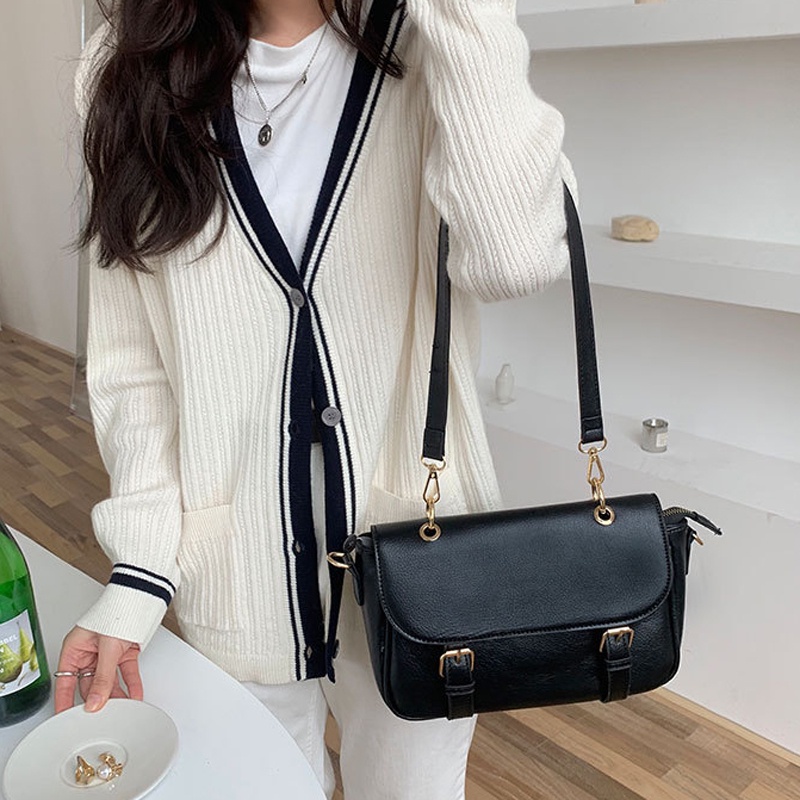 Túi Xách Đeo Chéo Một Bên Vai Phong Cách Cổ Điển Dành Cho Bạn Nữ