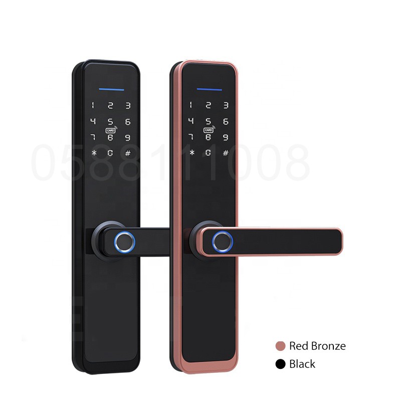 Khóa vân tay thông minh Tuya S7 + bổ xung chốt cơ an toàn