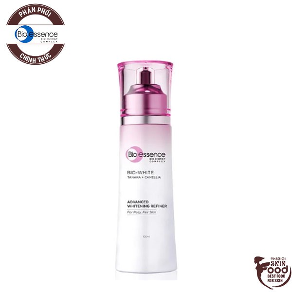 Nước Cân Bằng Dưỡng Da Trắng Hồng Bio-essence Bio-White Advanced Whitening Refiner 100ml