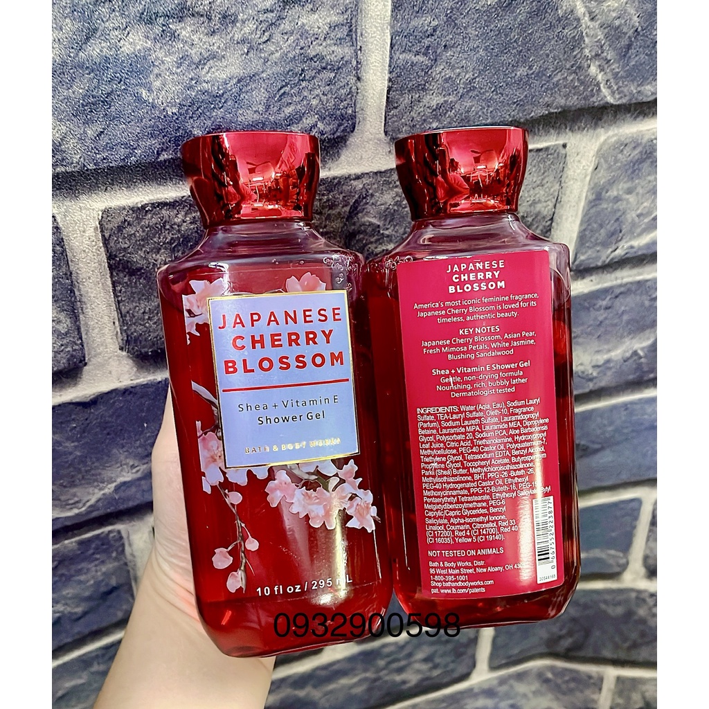 Sữa Tắm Hương Nước Hoa BATH & BODY WORKS 295ML siêu thơm