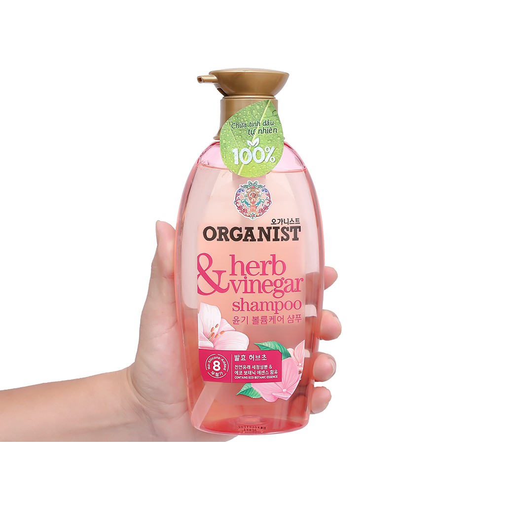 Thanh Hóa - Dầu gội Organist giấm thảo mộc tự nhiên 500ml