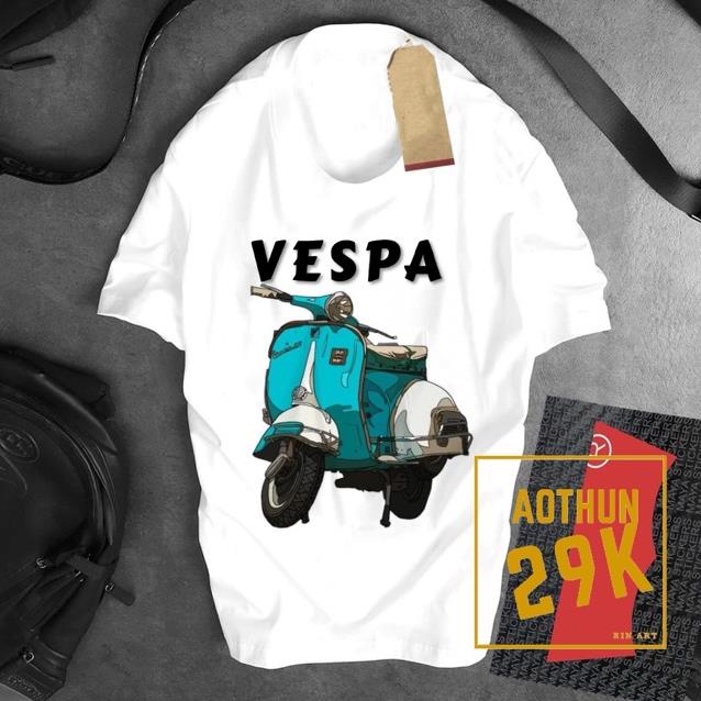 ALBUM VESPA1 - BỘ SƯU TẬP ÁO THUN XE CỔ VESPA HUYỀN THOẠI CỰC ĐẸP 2020