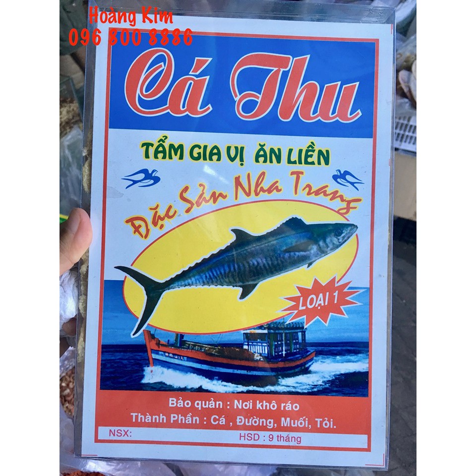 Cá thu tẩm gia vị ăn liền - Đặc sản Nha Trang
