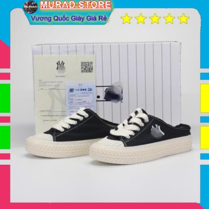 [Mã FAXANH245 giảm 10K đơn 50K] [TẶNG TẨY VỆ SINH+TẤT] Sục đạp gót N Y đen LEL2 | BigBuy360 - bigbuy360.vn