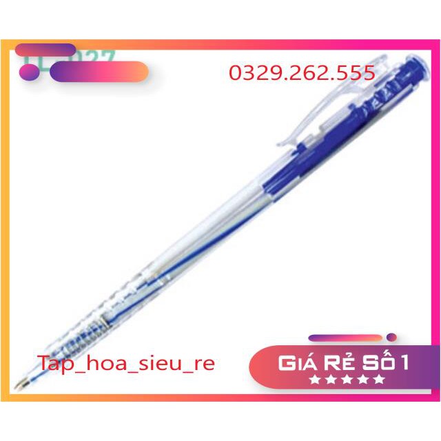 (Rẻ Vô địch) Hộp 20 bút bi thiên long 027 hàng loại 2 đủ màu