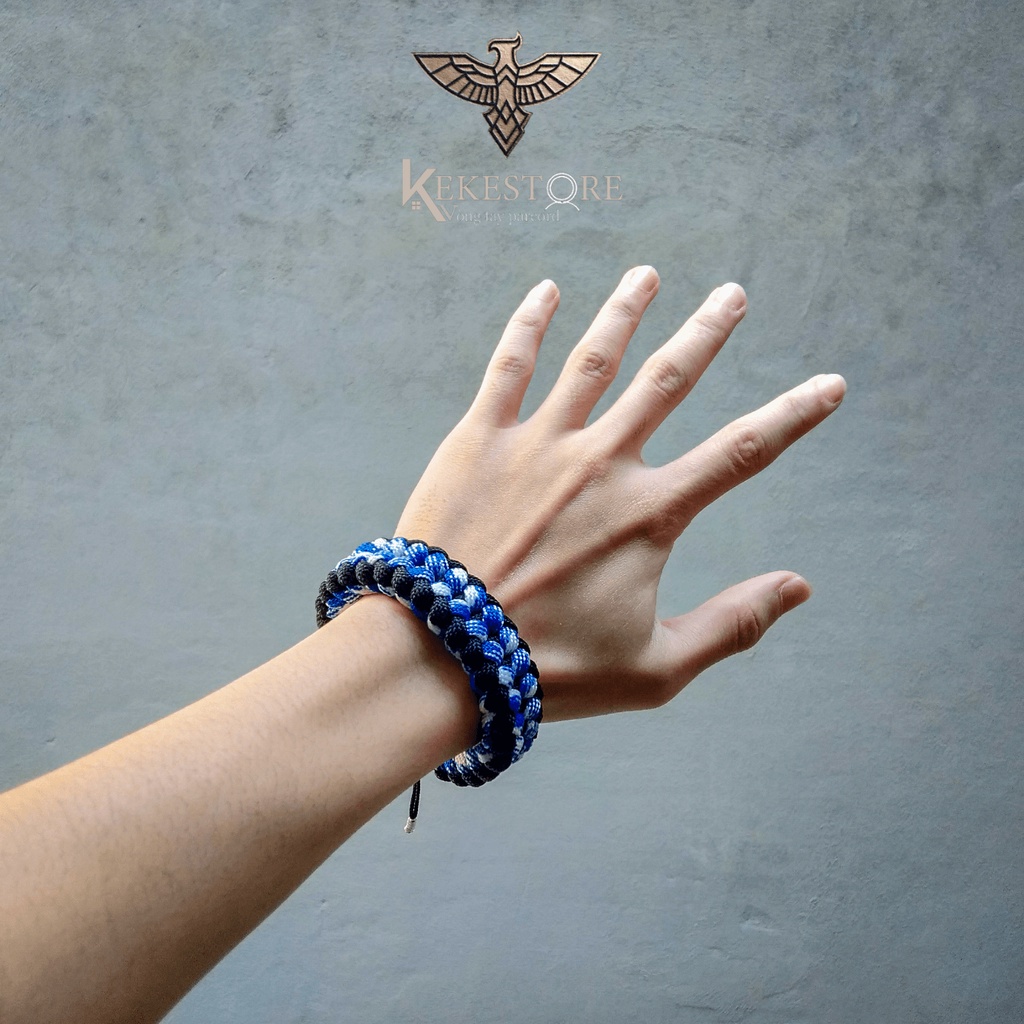 Vòng tay nam nữ paracord sanc KekeStore vòng tay cá tính năng động