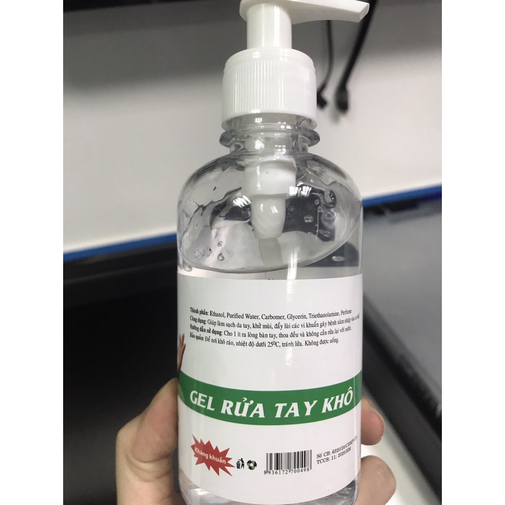 Gel Rửa Tay Khô Ajuki Sạch Khuẩn Dung Tích 250ml - Gel Rửa Tay Khô DSS IMOU
