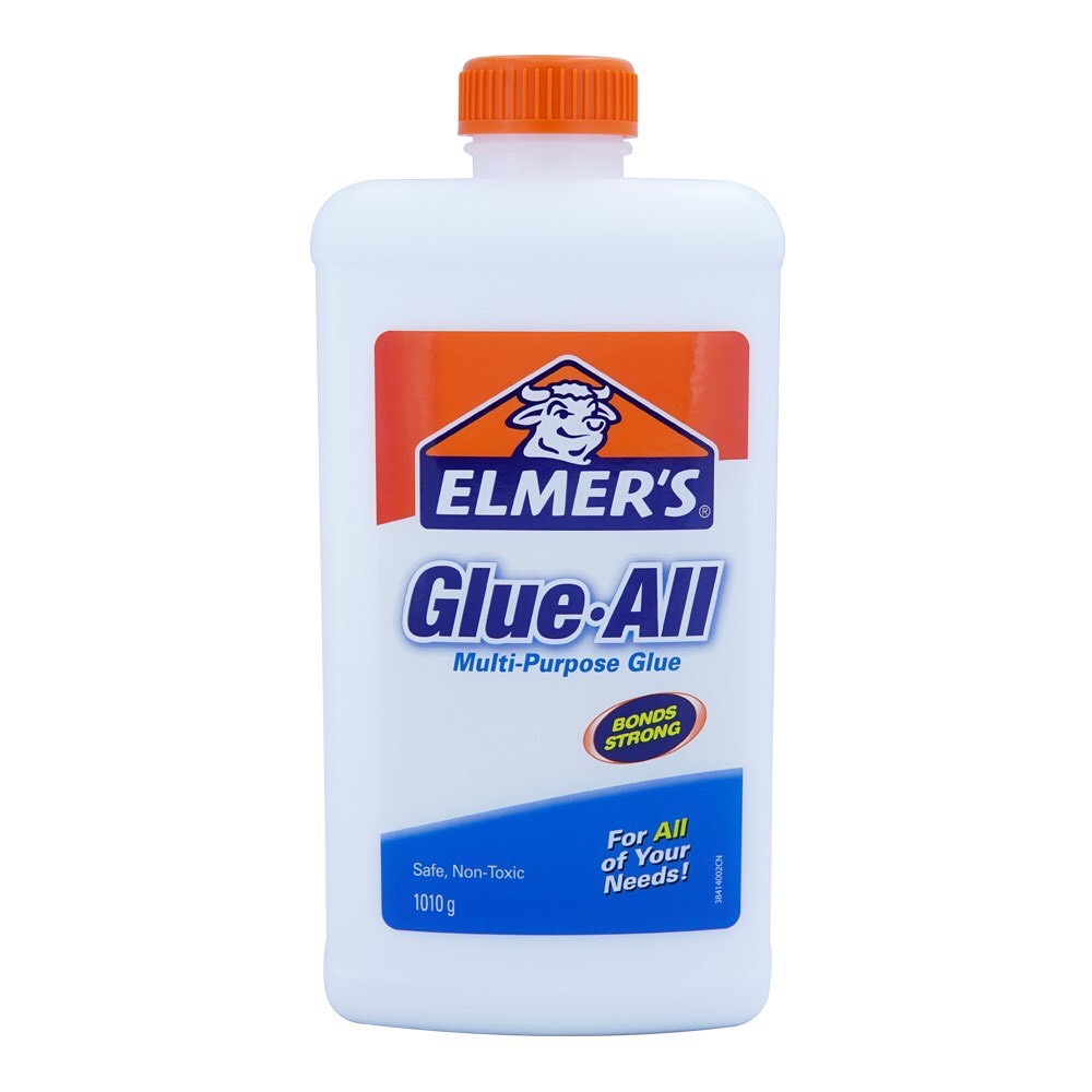 Keo dán đa năng Elmer’s Glue All 1010g hiệu quả lên hầu hết mọi bề mặt như giấy, gỗ, vải, gốm sứ