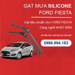 Bộ 02 cần gạt mưa ô tô chính hãng cho xe FORD FIESTA