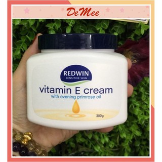 Kem dưỡng ẩm Redwin Vitamin E Cream - Úc loại 300g,kem dưỡng da mặt hết khô ,nứt nẻ