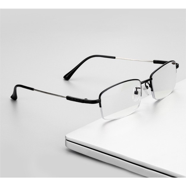 Kính lão thị trung niên đọc rõ và sáng AKITA gọng TITANIUM tròng Mikapolarized Nhật bản cao cấp