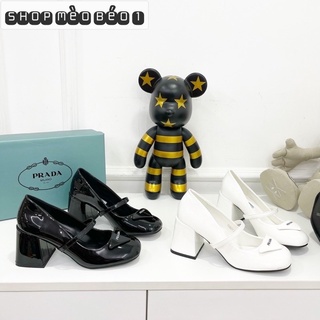 Giày cao gót mũi tròn gót trụ fullbox