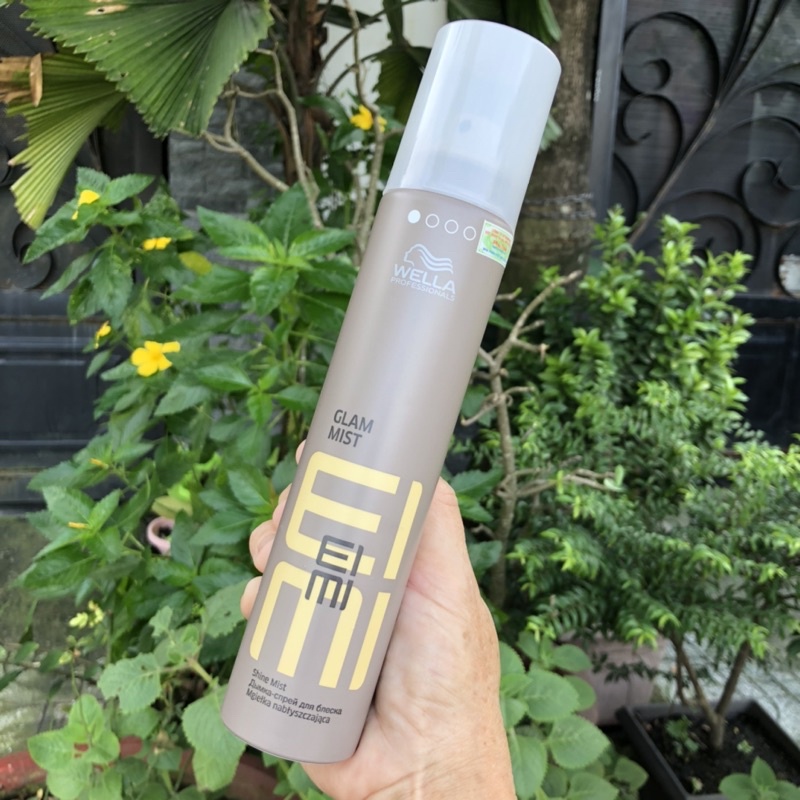 Xịt dưỡng sáng bóng, độ giữ nếp 1 EIMI Glam Mist Shine Mist Wella 200ml