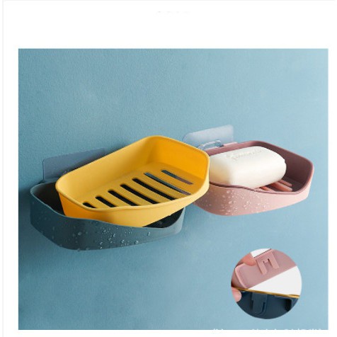 Khay Đựng Xà Bông Kệ Đựng Xà Phòng 2 Lớp Dán Tường Cao Cấp Tiện Dụng 88293 Chợ Tốt Store