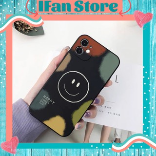 Ốp Lưng iPhone Cạnh Vuông Hình Mặt Cười chất Dẻo Chống Sốc iPhone 7/8/7plus/8plus/x/XS/xsmax/XR/11/11promax/12promax