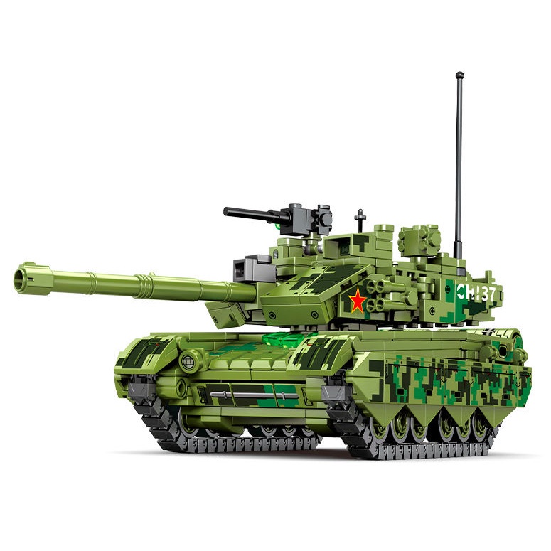Bộ Đồ Chơi Lắp Ghép Mô Hình Xe Tăng WW2 99A 641 Mảnh Ghép Độc Đáo Cho Bé Lego