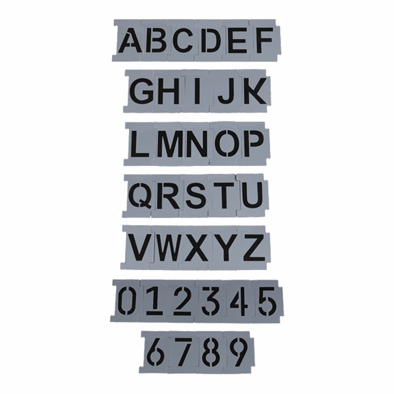 Khuôn Kim Loại Hình Chữ Số Dùng Để Trang Trí Kính / Vải