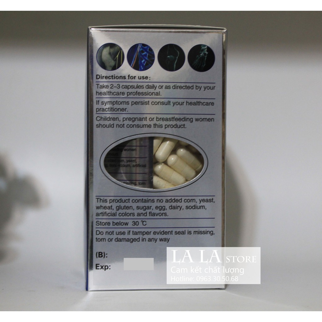 Viên Uống Sụn Cá Mập Costar Blue Shark Cartilage 750mg 365 viên