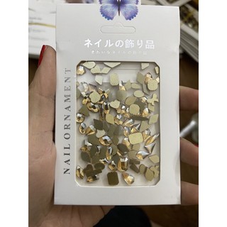 Combo 100k/100v sét đá khối chân vàng mix nhiều kiểu