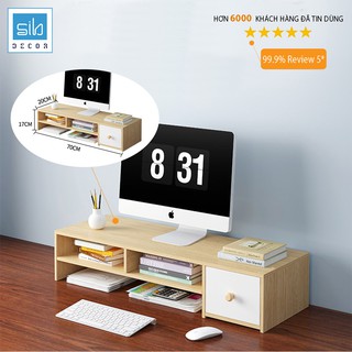 Kệ Gỗ Để Bàn Làm Việc Cao Cấp Thương Hiệu SIB DECOR