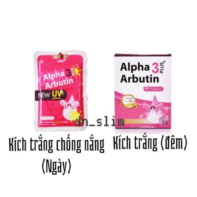 Viên Kích Trắng Alpha Arbutin 3 Plus Tháilan