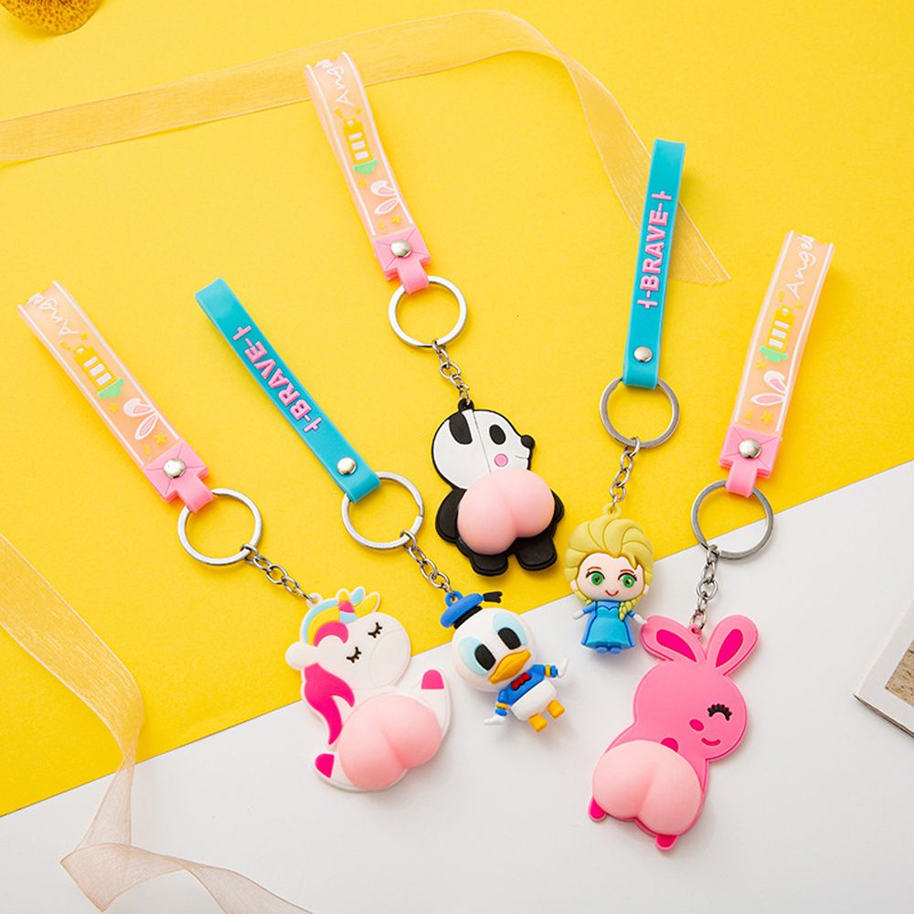 Móc khóa hình Doraemon dễ thương VANES1 giảm căng thẳng