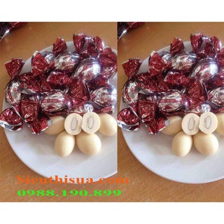 Kẹo Nga Granddian chocolate sữa nhân hạnh nhân 450g chính hãng của Nga