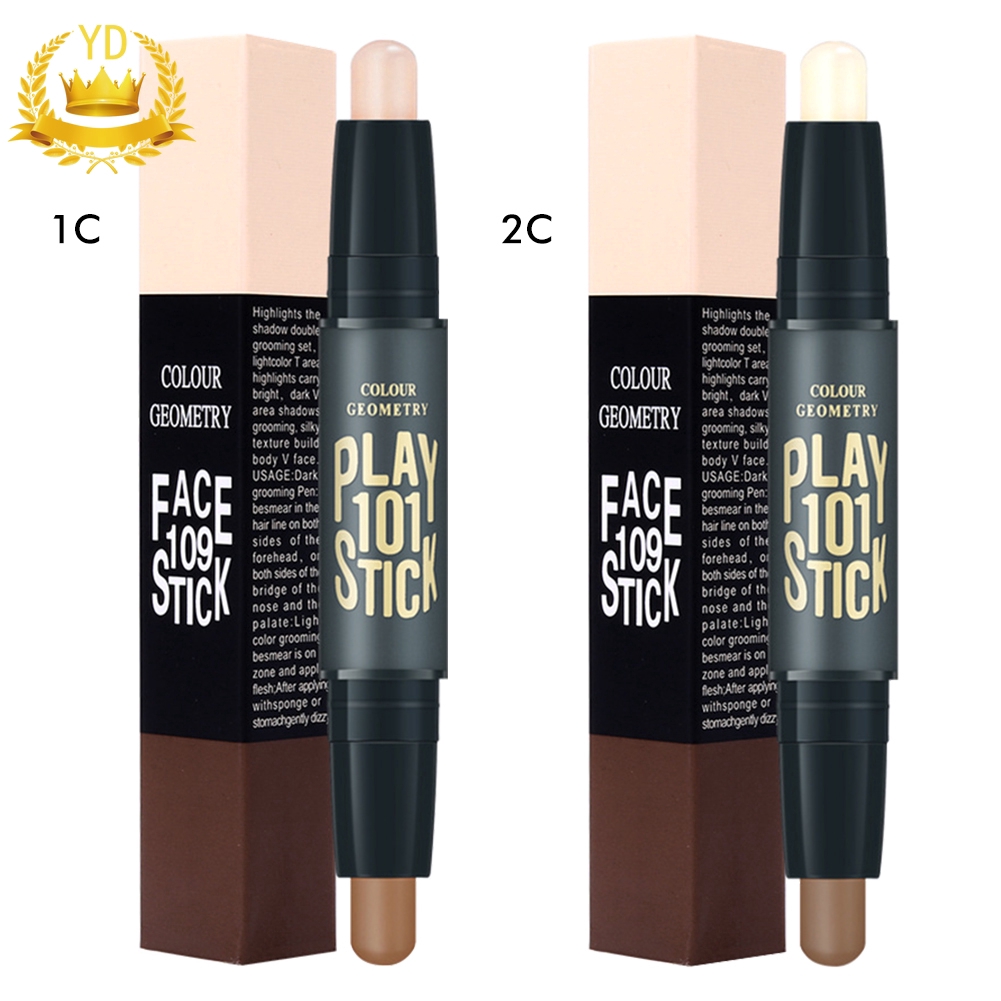 Thỏi kem tạo khối che khuyết điểm đa năng thiết kế hai đầu