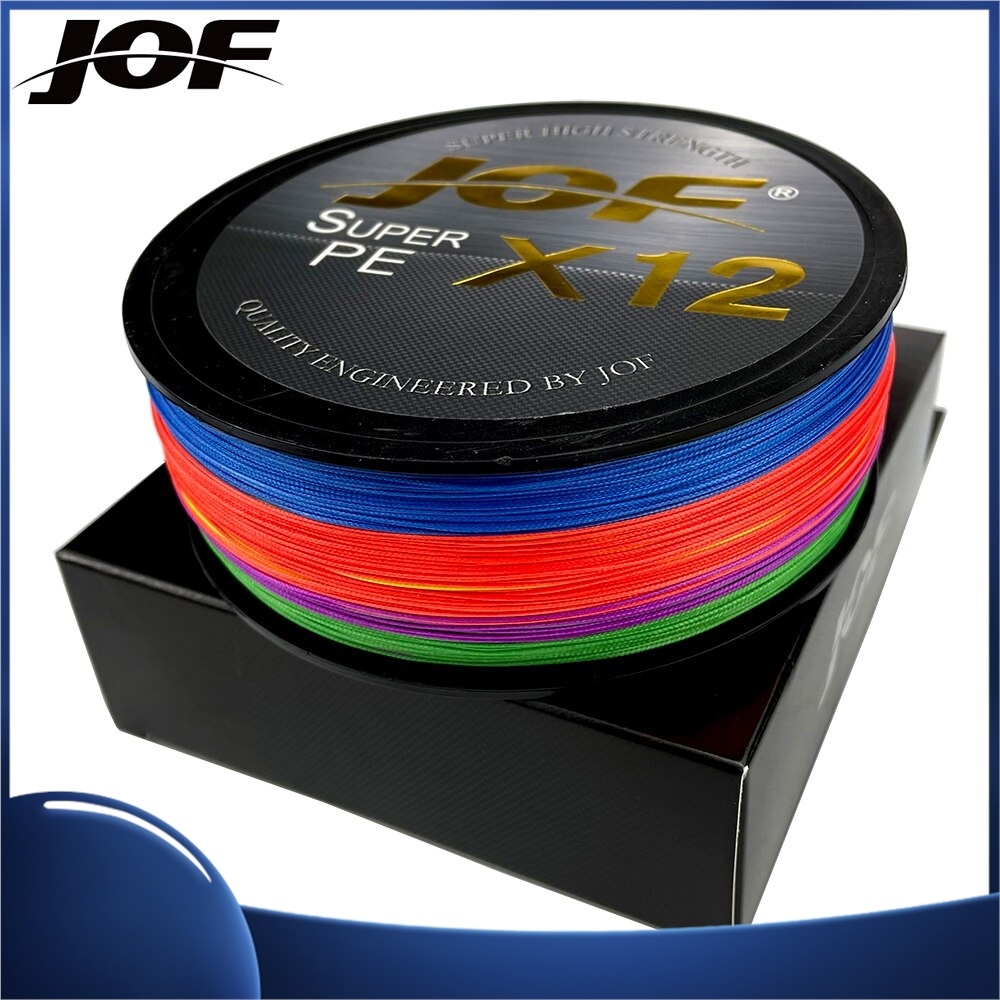 Cuộn Dây Câu Cá Bện 12 Sợi 25-92LB 500M 300M 100M