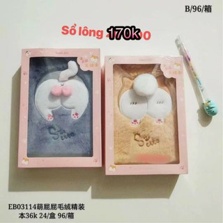 Sổ tay lông mông corgi cute - sổ tay A5 cute