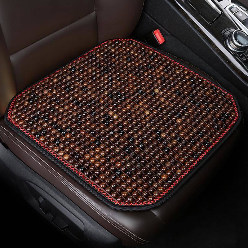 Bodhi Seed Car Cushion Summer Single Piece Office Seat Cushion Cool Cushion Summer Breathable Single Seat Pad Non-Slip Auto department store supplies
