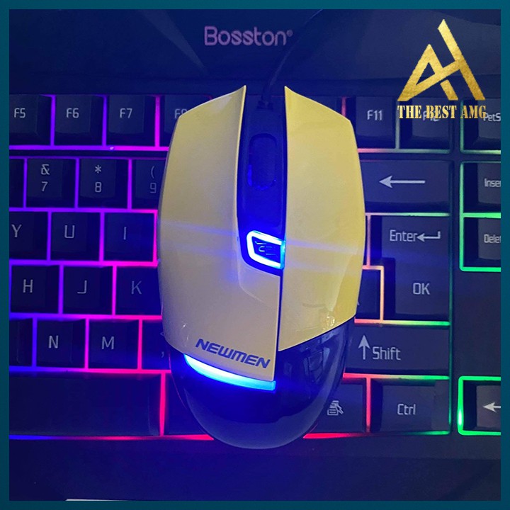 Chuột Máy Tính Có Dây Chuột Gaming LED RGB Newmen G10 Chuột Laptop PC Mouse Chơi Game