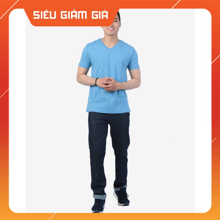 Áo thun Nam Cổ Tim Gold Rhino Nhiều màu (thoát nhiệt, bền màu, thấm hút mồ hôi, 100% cotton)