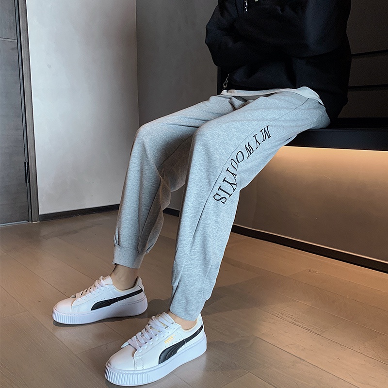 NRVP Quần Thể Thao Ống Rộng Phong Cách Thời Trang Hàn Quốc Dành Cho Nam Và Nữ