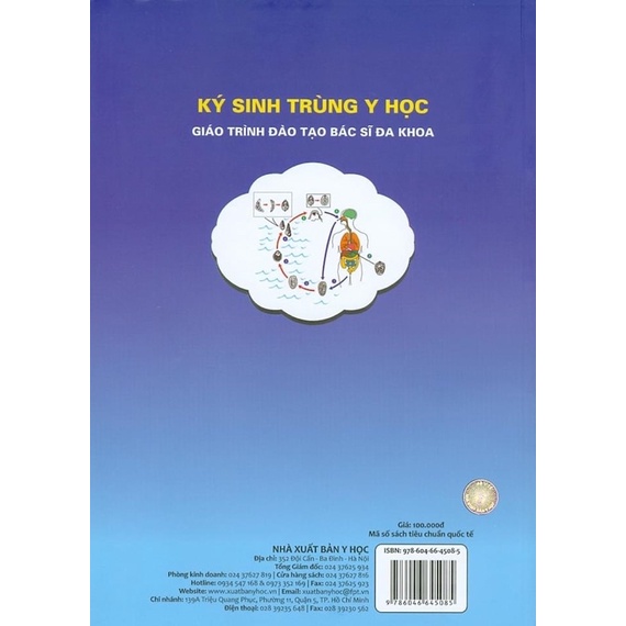 Sách - Ký Sinh Trùng Y Học Tmos (đào tạo BSĐK)