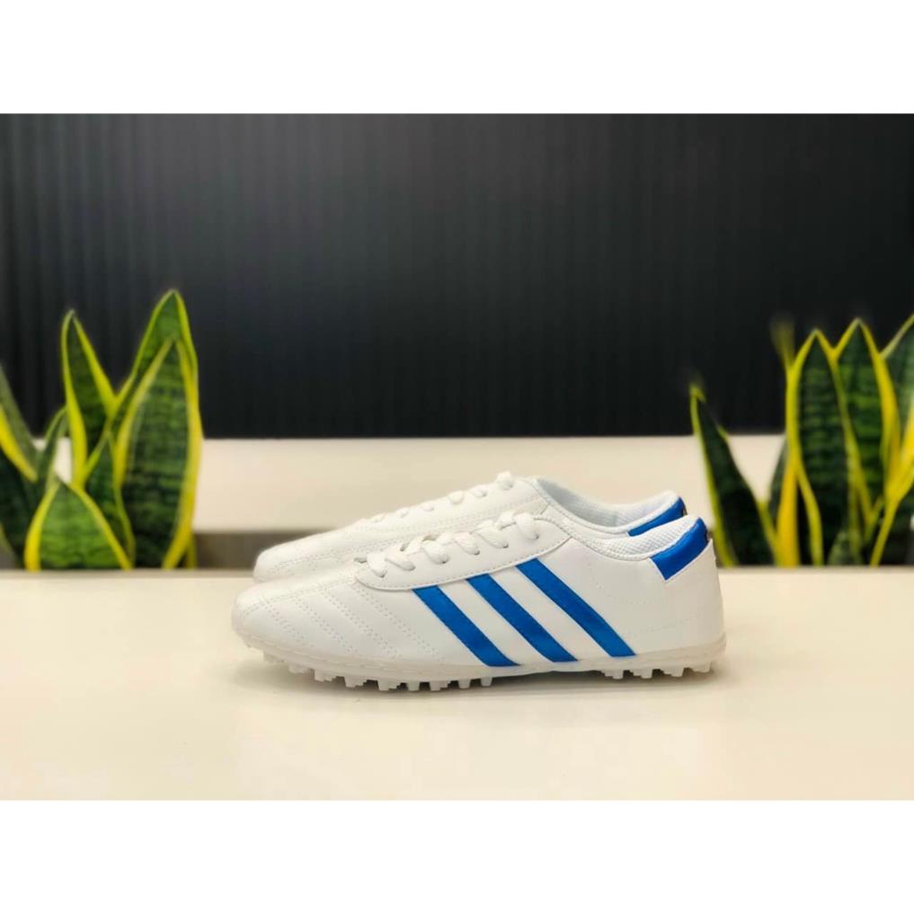 Giày Bóng Đá WIKA Thiết Kế 3 Sọc Có Đế Đinh TF Hỗi Trợ Bám Trụ Sân Cỏ Tốt, Khâu Full Chắc Chắn 2017 PU-2