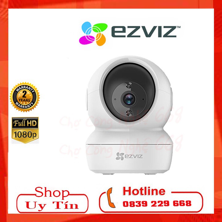 Camera Ip Wifi Ezviz C6N 1080P C6CN 720P Xoay 360 độ đàm thoại 2 chiều - Hàng chĩnh hãng