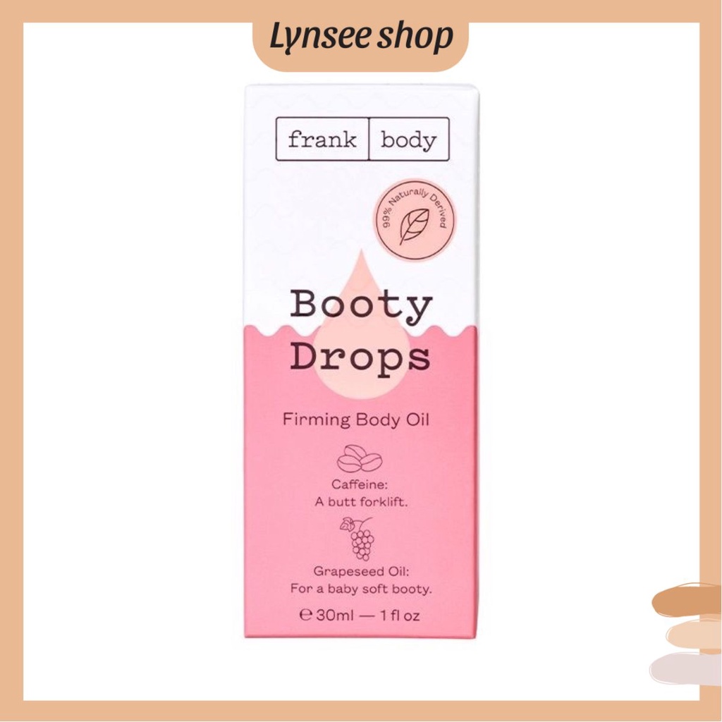 Dầu dưỡng ngăn ngừa rạn Booty Drops - Frank Body