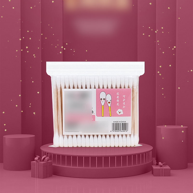 Set 100 Tăm Bông Vệ Sinh Tai Hai Đầu Tiện Dụng