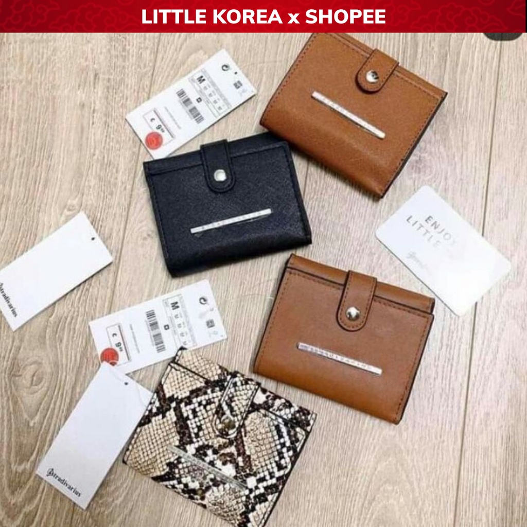Ví Nữ Cầm Tay Mini Nhiều Ngăn Cao Cấp STRA - LITTLE KOREA
