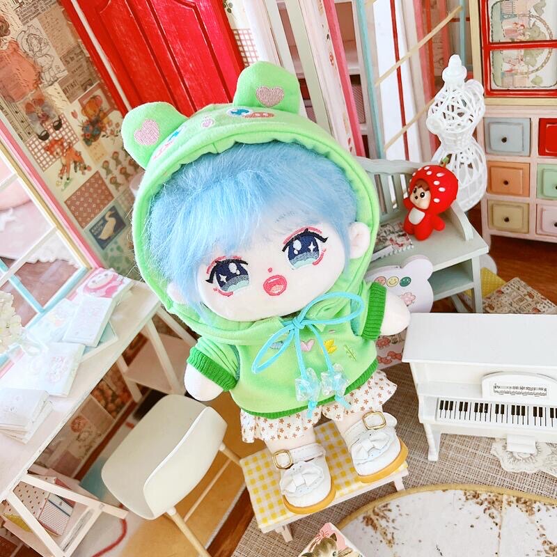 Áo hoodie thú cho doll 20cm