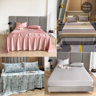 Set ga gối lụa Tencel 3 món 02 vỏ gối và 01 ga siêu mát - hàng nhập khẩu nhiều mẫu