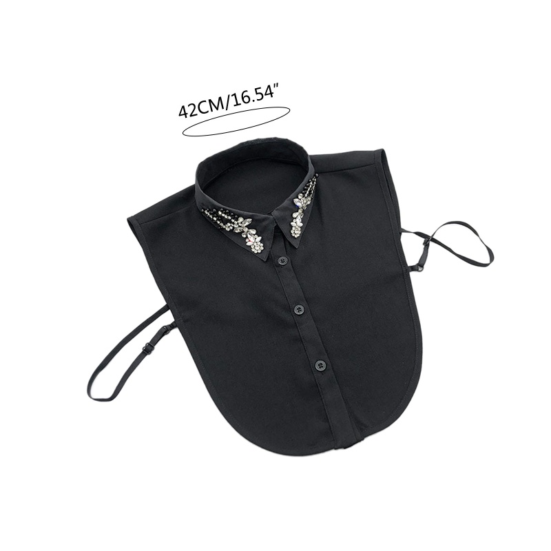 Cổ Áo Rời Cổ Búp Bê Màu Trơn Thời Trang Cho Nữ