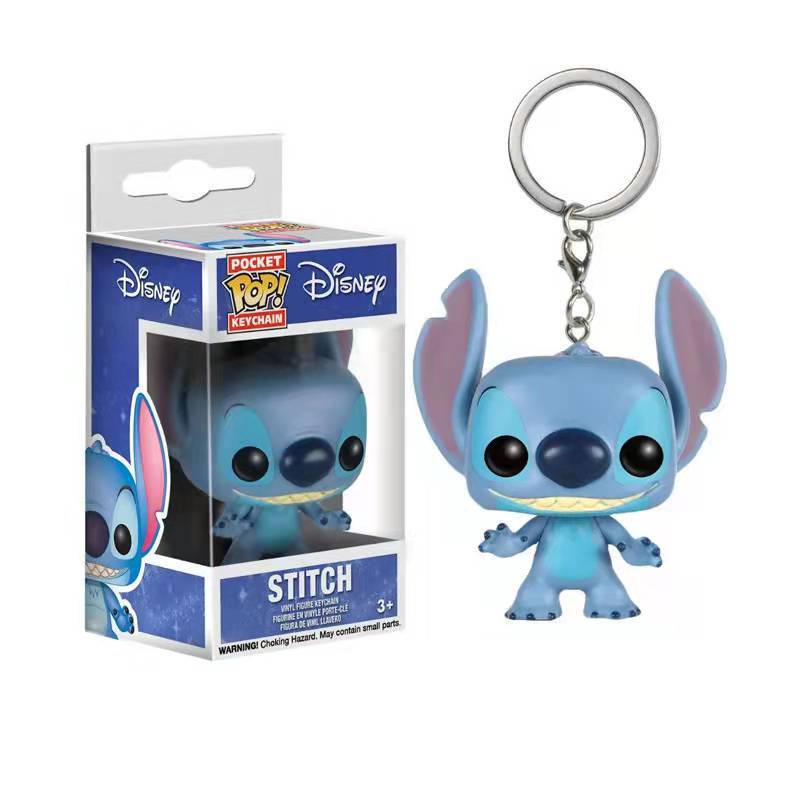 Móc Khóa Hình Búp Bê Lilo Stitch Funko Pop Dễ Thương
